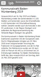 Mobile Screenshot of kommunalwahl-bw.de